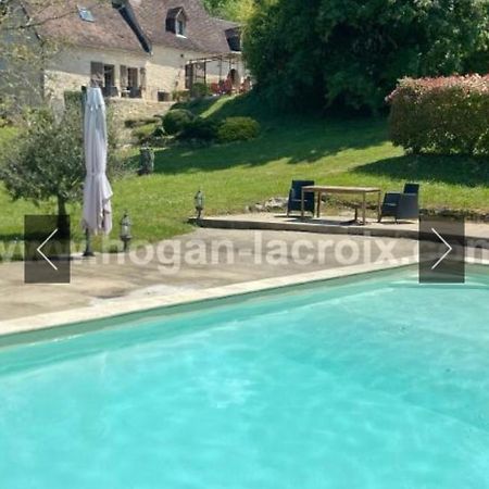 Villa Domaine Du Bonheur En Pierre Avec Piscine, Proche Sarlat à Carlux Extérieur photo