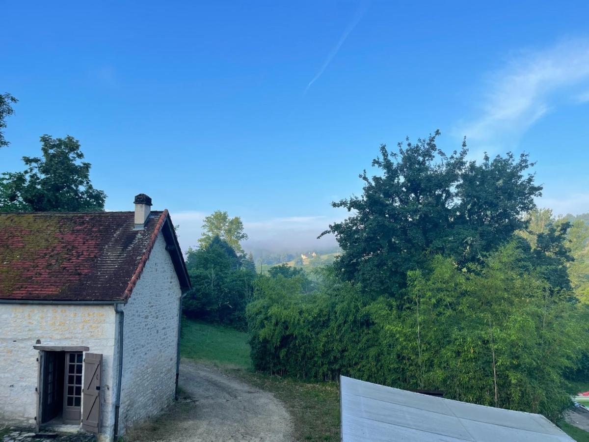 Villa Domaine Du Bonheur En Pierre Avec Piscine, Proche Sarlat à Carlux Extérieur photo