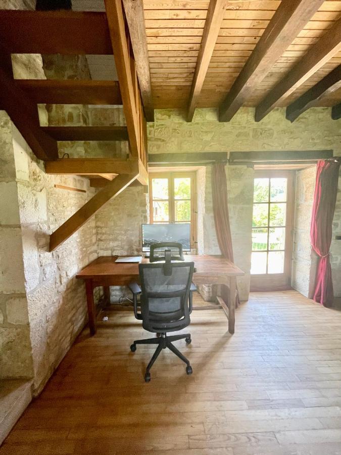 Villa Domaine Du Bonheur En Pierre Avec Piscine, Proche Sarlat à Carlux Extérieur photo