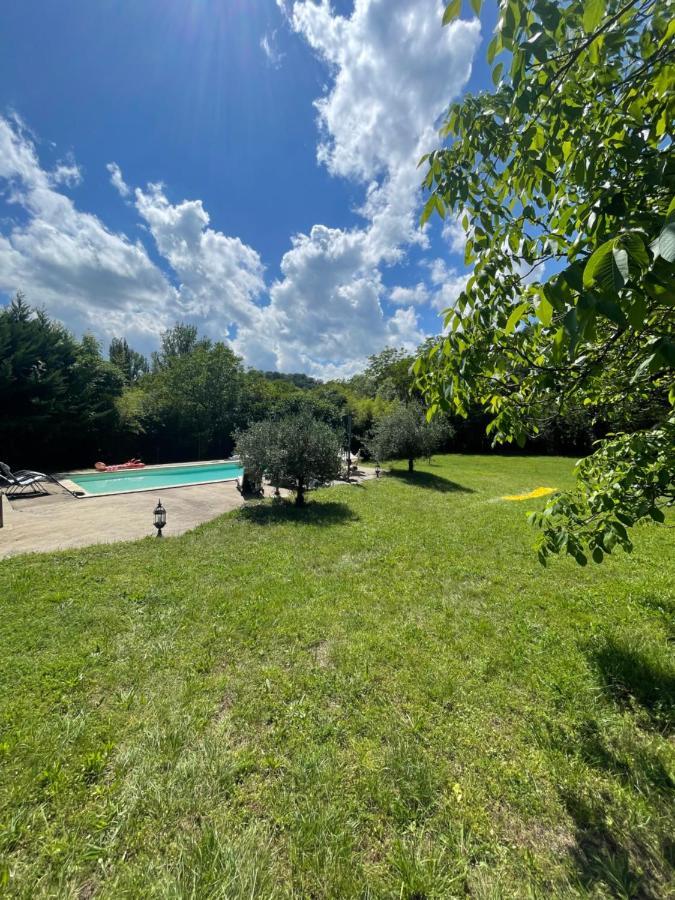 Villa Domaine Du Bonheur En Pierre Avec Piscine, Proche Sarlat à Carlux Extérieur photo