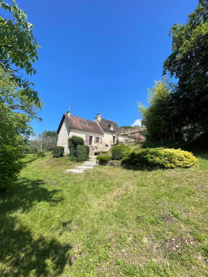 Villa Domaine Du Bonheur En Pierre Avec Piscine, Proche Sarlat à Carlux Extérieur photo