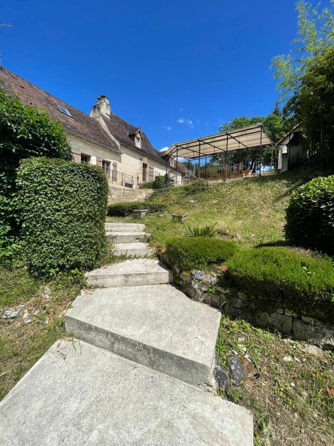 Villa Domaine Du Bonheur En Pierre Avec Piscine, Proche Sarlat à Carlux Extérieur photo
